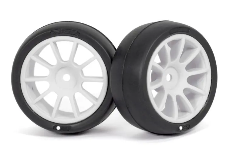 1/10 M-Chassis 60Mm Preglued Tires Sc-36M 1