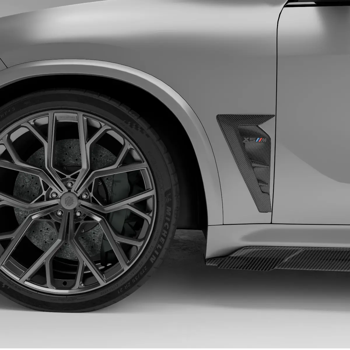 Bmw X5m F95 Pre Lci Carbon Fiber Side Fender Vents 1