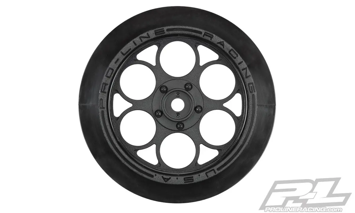 Showtime Front Runner 2.2"/2.7" Black Front Drag Racing 12Mm Wheels 2803-03 1