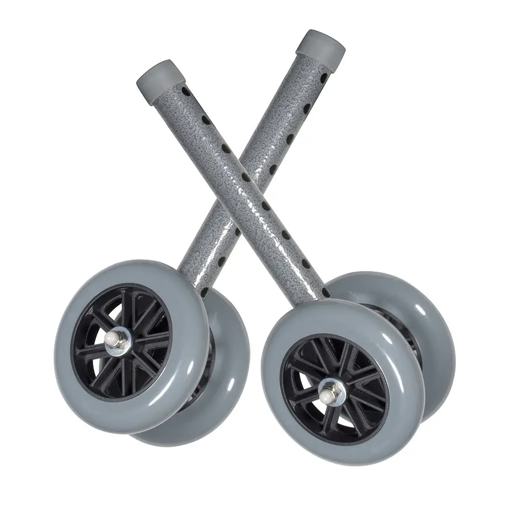 5" Bariatric Walker Wheels 1