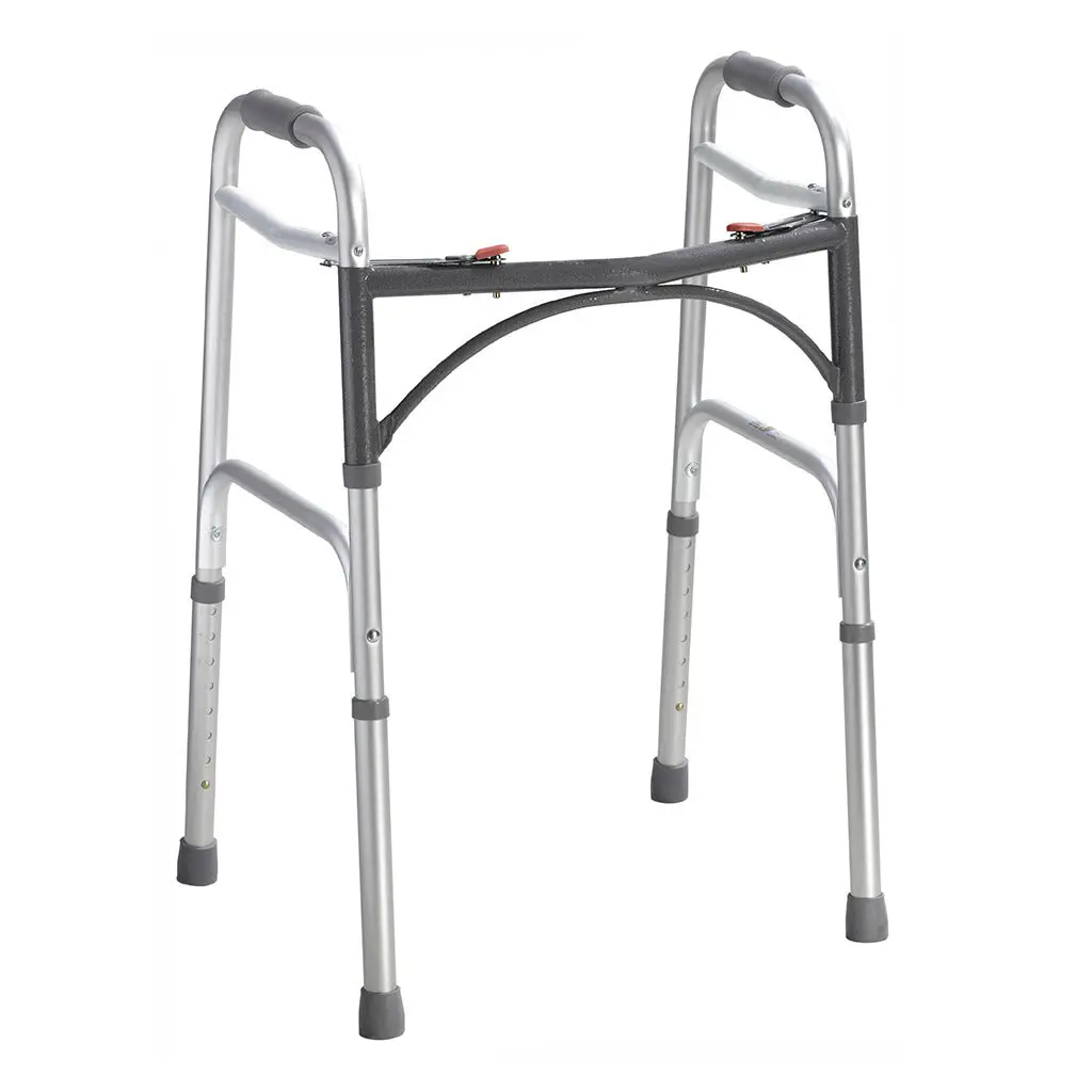 Deluxe Folding Walker, Two Button 1
