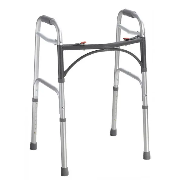Deluxe Two Button Folding Walker, Youth 1