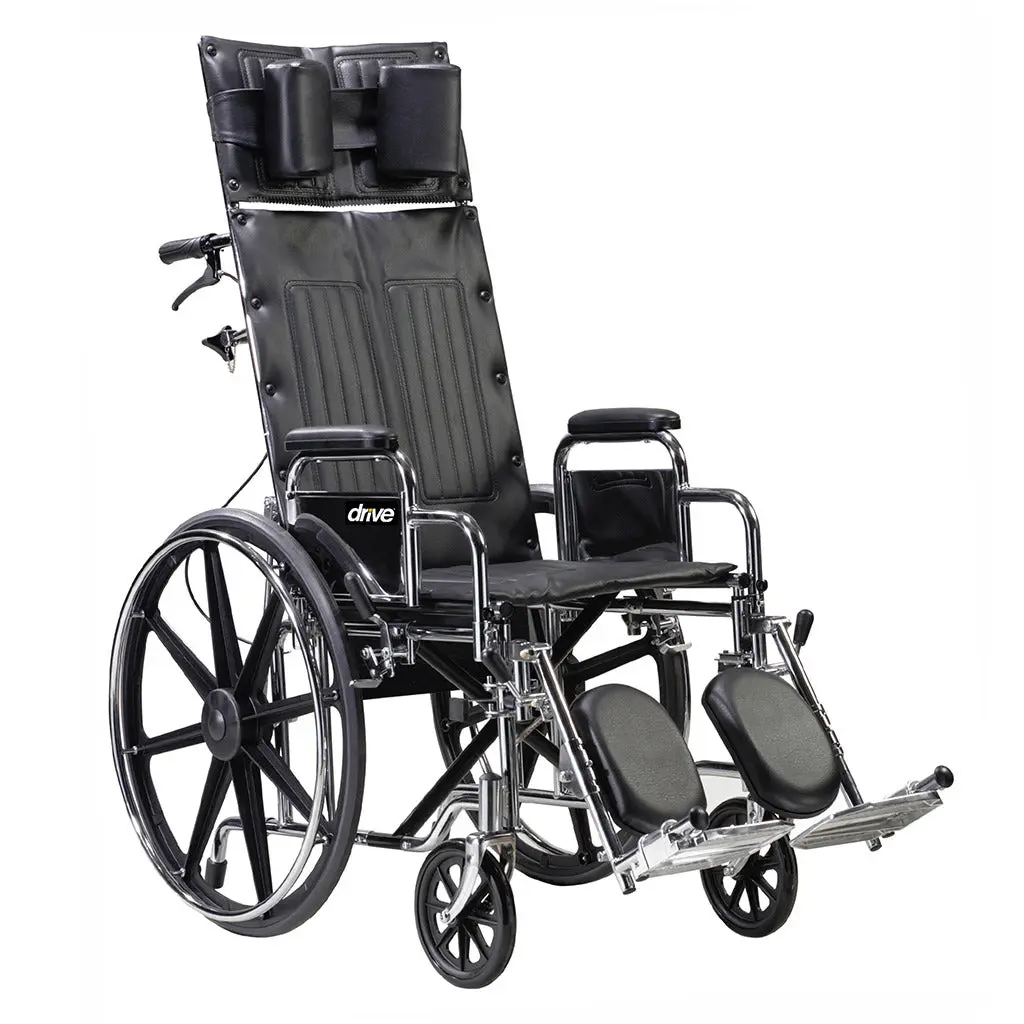 Deluxe Sentra Reclining Wheelchair 1