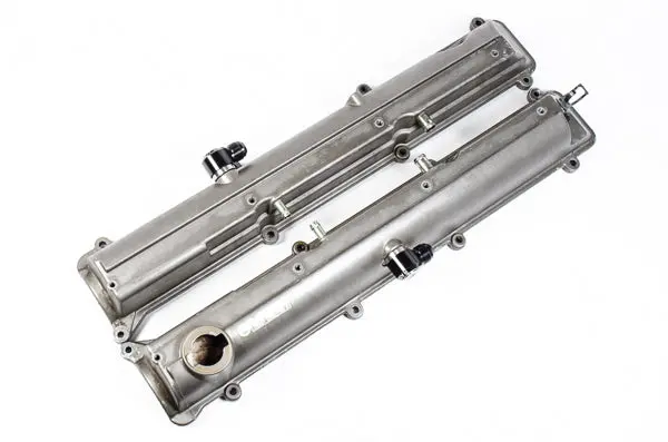 Radium Engineering 10An Male Press-In Fittings, 2Jz Toyota Valve Covers 3