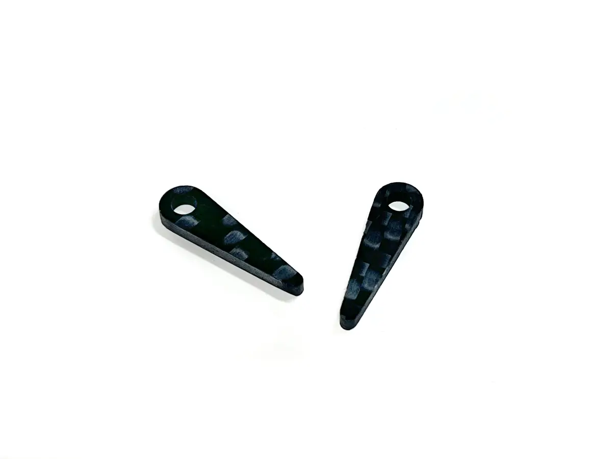 Universal 2Mm Carbon Fibre Battery Tabs (2) 1