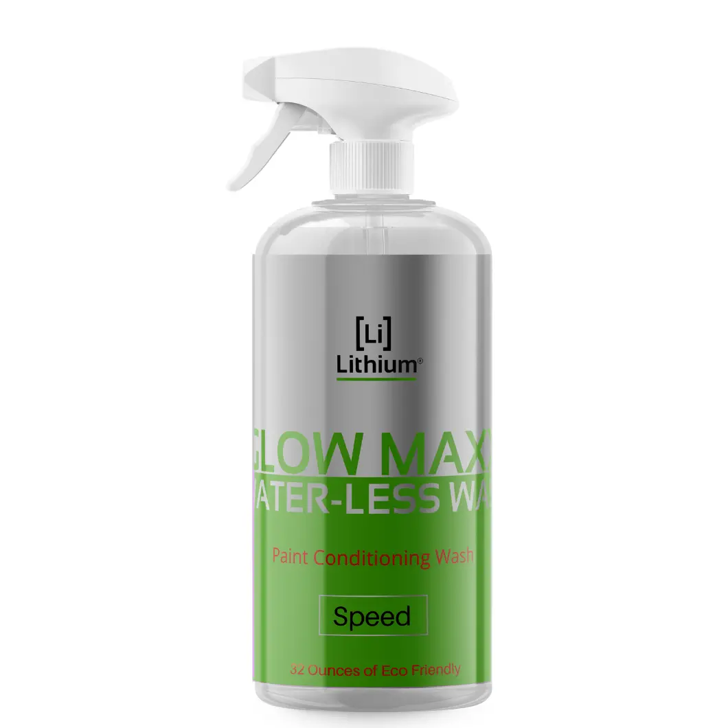 Lithium Glow Max Waterless Wash 32Oz 1