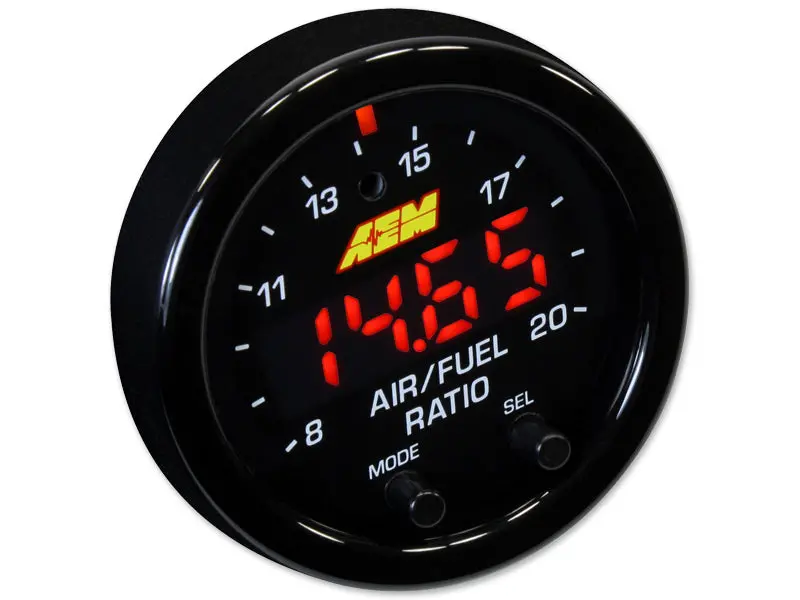 Aem X-Series Obdii Wideband Uego Afr Sensor Controller Gauge 1