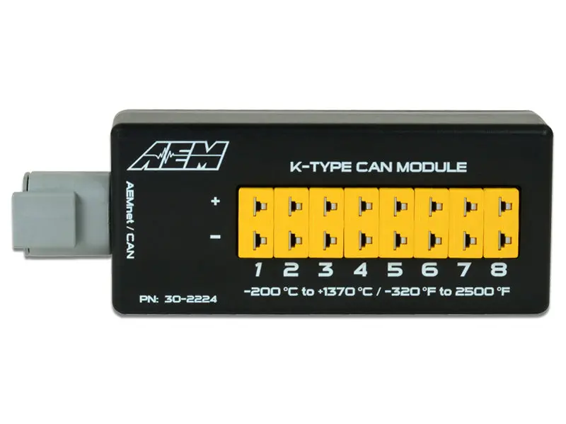 Aem 8 Channel K-Type Egt Can Module 30-2224 1