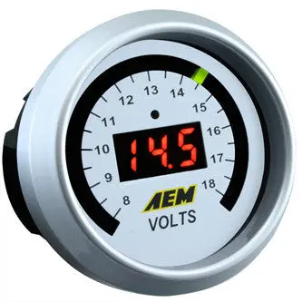 Aem Digital Volt Gauge. 8~18Vs 30-4400 1