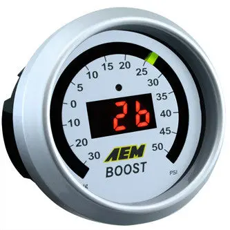 Aem Digital Boost Gauge. -30~50Psi 30-4408 2