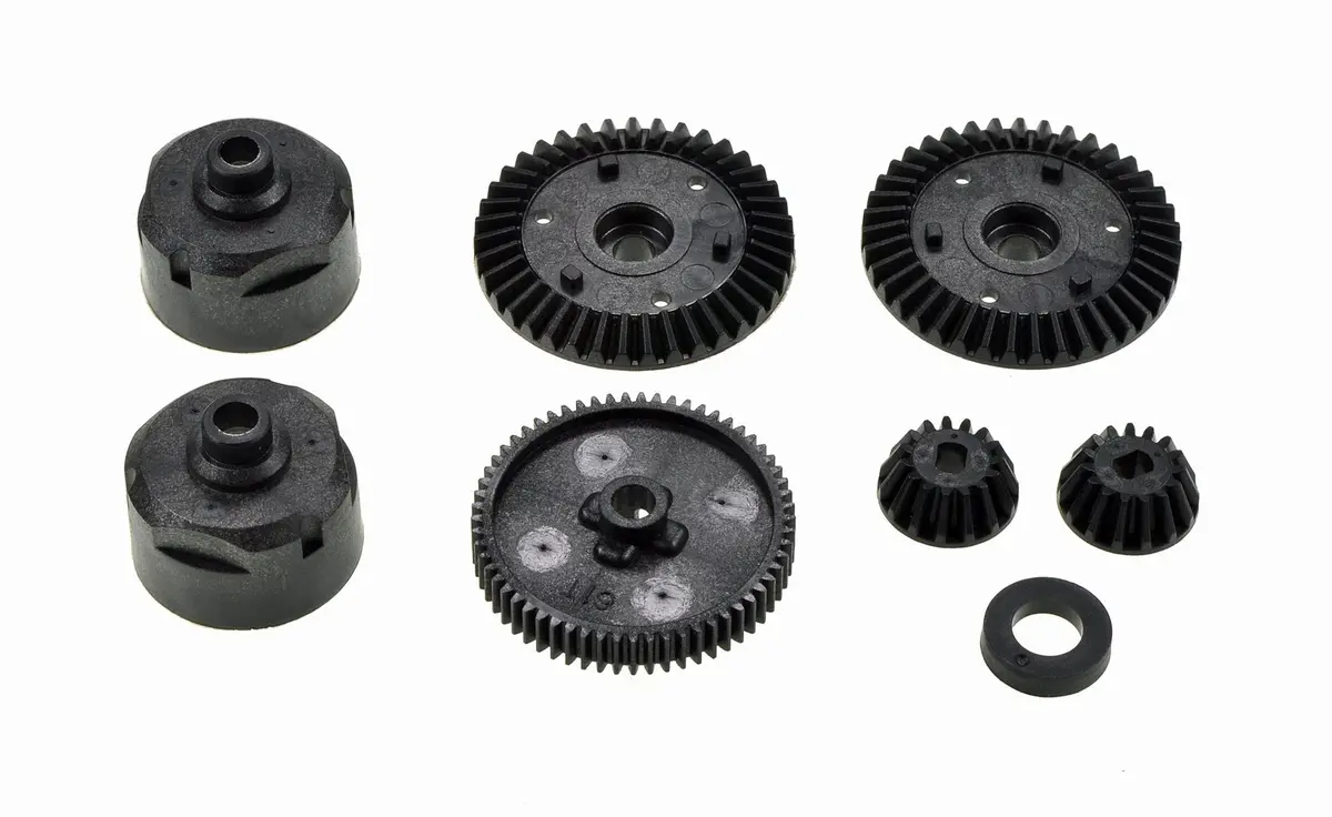 Tamiya 51004 - Tt-01 - G-Parts - Gear - Black 1