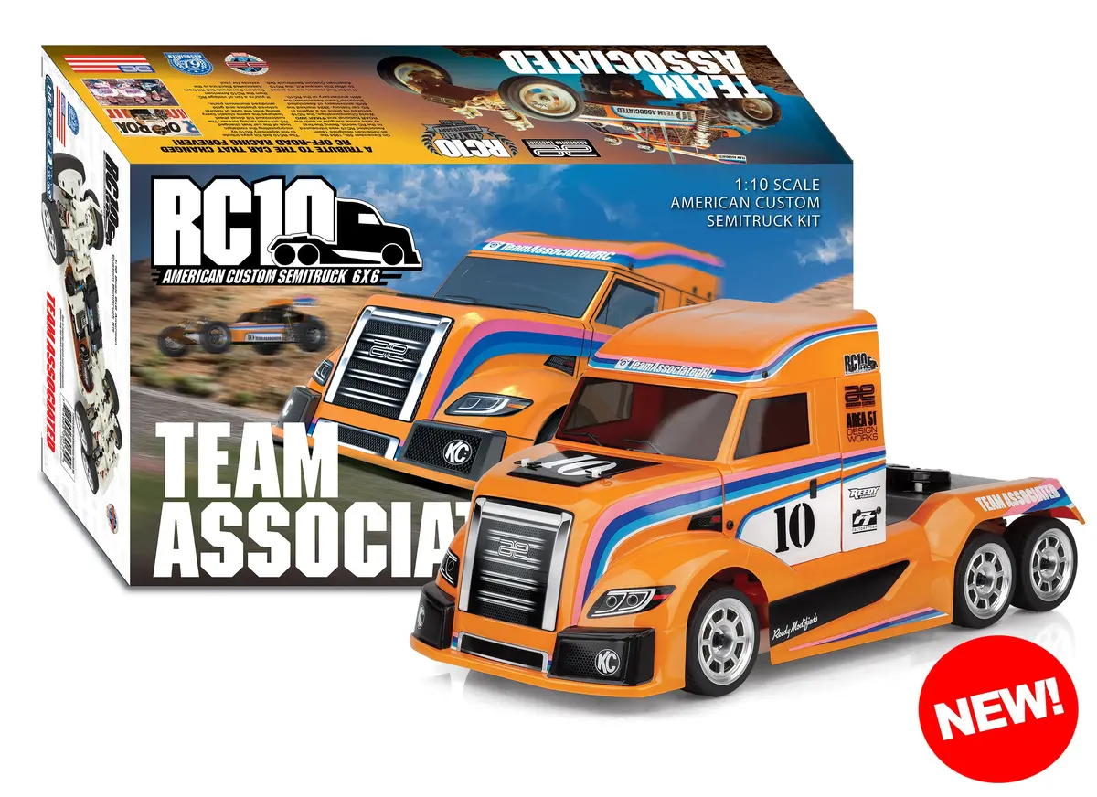 Rc10 American Custom Semitruck 6X6 1