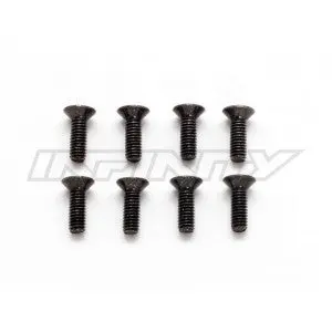T076 M2.6X8mm Flat Head Screw, 8Pcs. 1