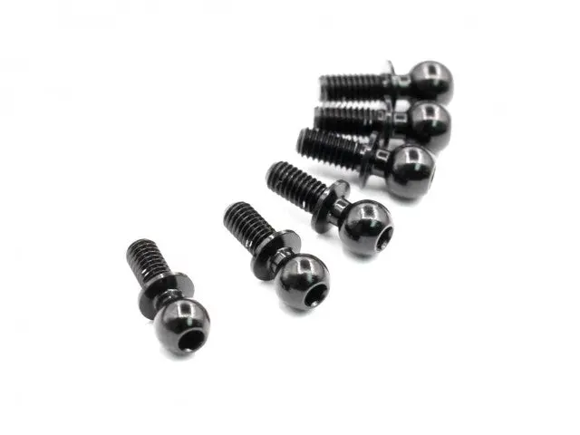 Aluminium 4.8X12mm Ballstud, Reinforced, 6 Pcs 1