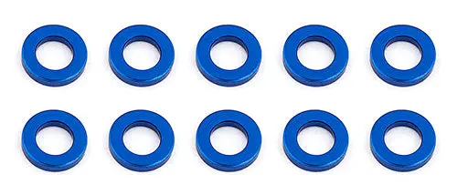 Ballstud Washers, 5.5X3.0X1.0 Mm, Blue Aluminum 1