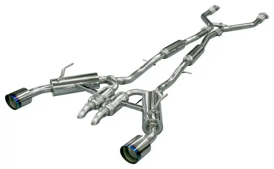 Hks Infiniti Q60/Q50 Vq37/Vr30 Dual Hi-Power Titanium Tip Catback Exhaust 1