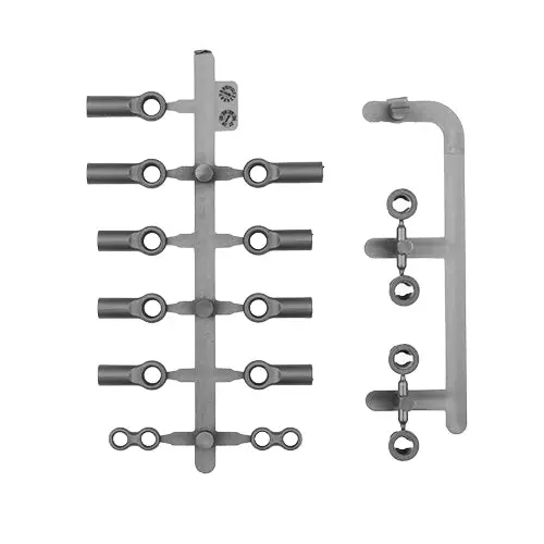 Rc10tc8 Ball Cups, Arm Ball Inserts And Anti-Roll Bar Links 1