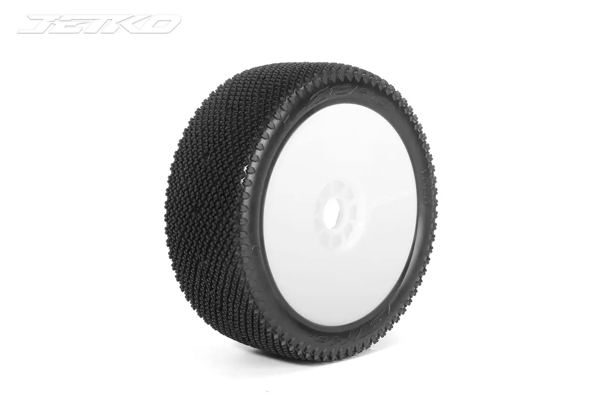 Jetko J-Zero 1/8 Buggy Pre-Glued Tires (Pair) 3