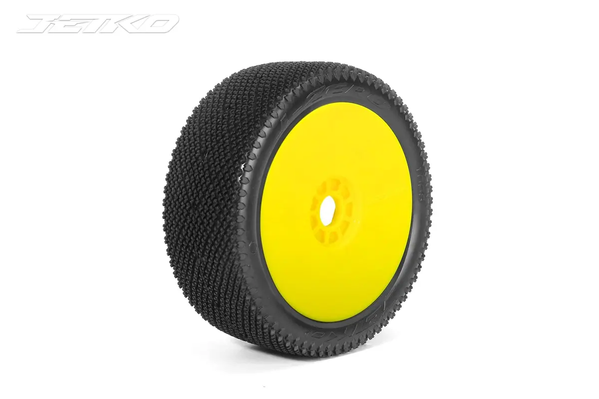 Jetko J-Zero 1/8 Buggy Pre-Glued Tires (Pair) 2
