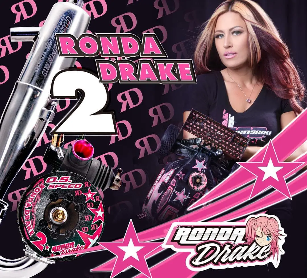 O.S. Speed B21 Ronda Drake Pink Edition 2 (Engine Only) 1