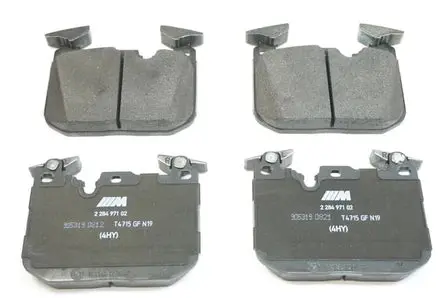 Genuine Bmw Front Rear Brake Pads M2 M3 M4 - 34112284969 34218099354 1