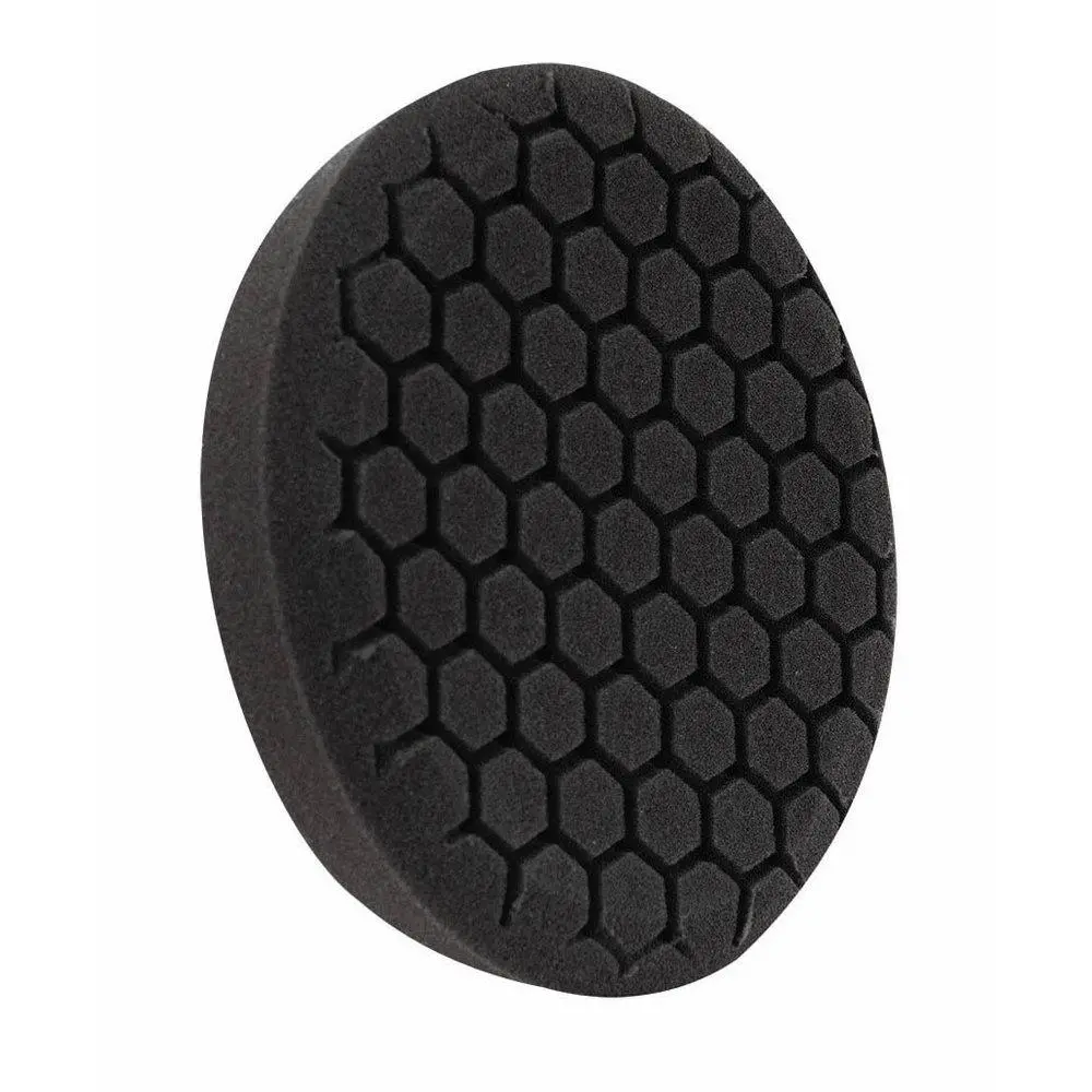 3" Buff And Shine Black Finishing Hex Pad 2-Pack 1