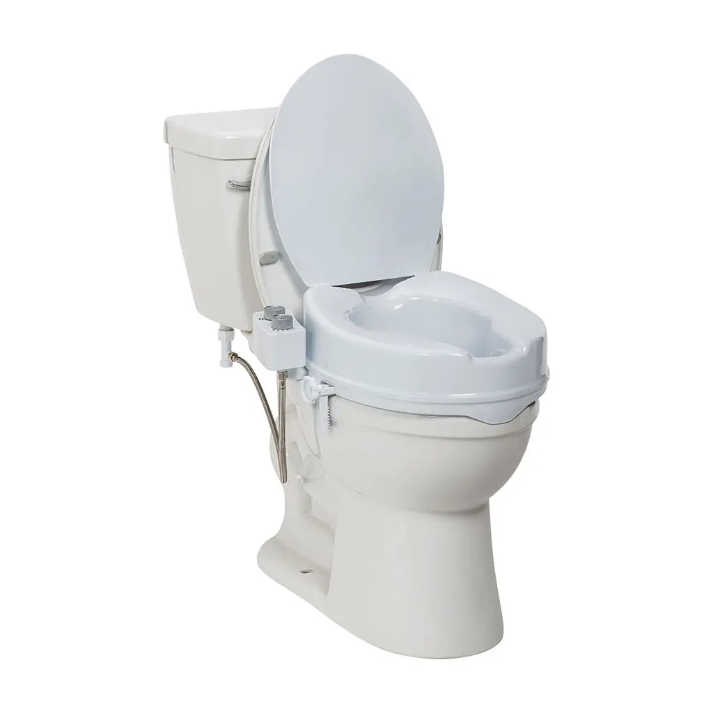 Preservetech Raised Toilet Seat With Bidet 1