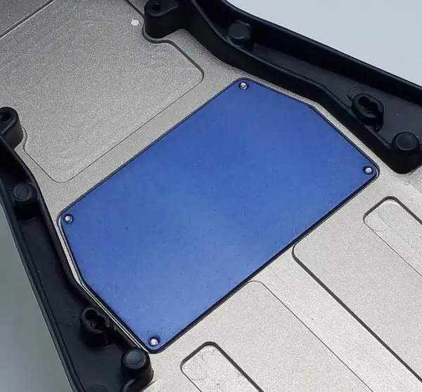 175Rc B6/D Aluminum Chassis Weight 13G (Blue) 1