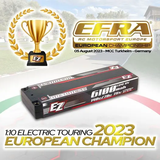 Ezpower 2S 7.6V 6100Mah 140C Ulcg Lipo Hv Battery 1