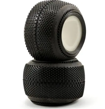 Jconcepts Double Dee's 2.2" 1/10 Truck Tires (2) (Green) 1