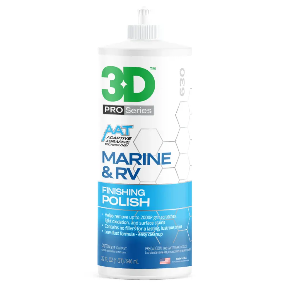 3D Marine & Rv Finishing Polish 32Oz 1
