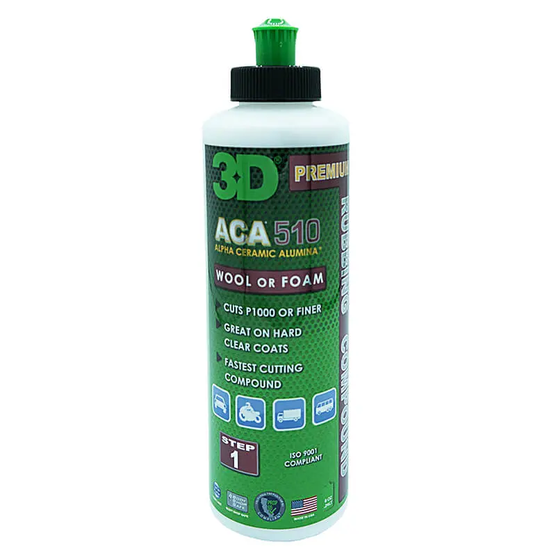 3D Aca 510 Heavy Cut Compound (8Oz, 32Oz) 2