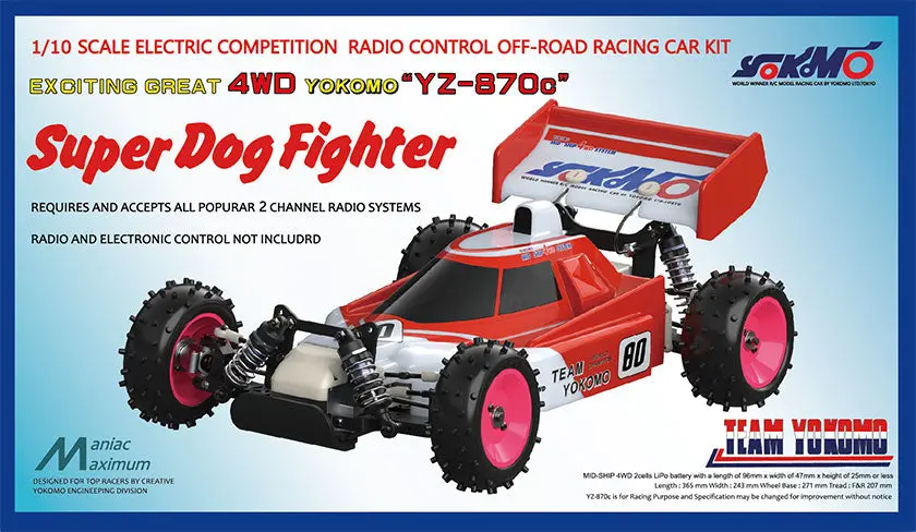 Yokomo Yz-870C Super Dog Fighter (2023) 1