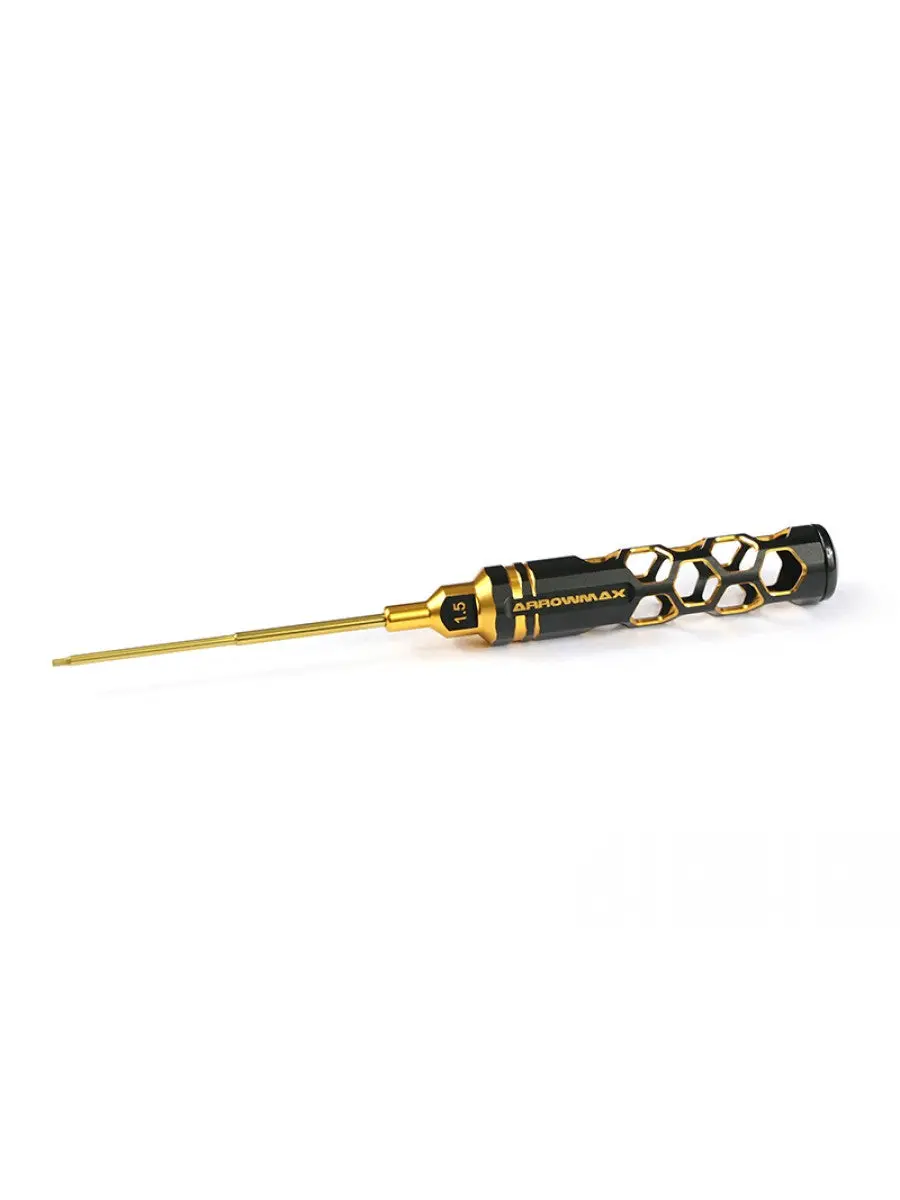 Am-410116-Bg Allen Wrench 1.5 X 100Mm Black Golden 1
