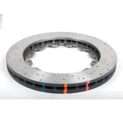 Dba Nissan Gt-R T3 5000 Series Drilled And Slotted Brake Rotor - Front 52370.1Xs 1