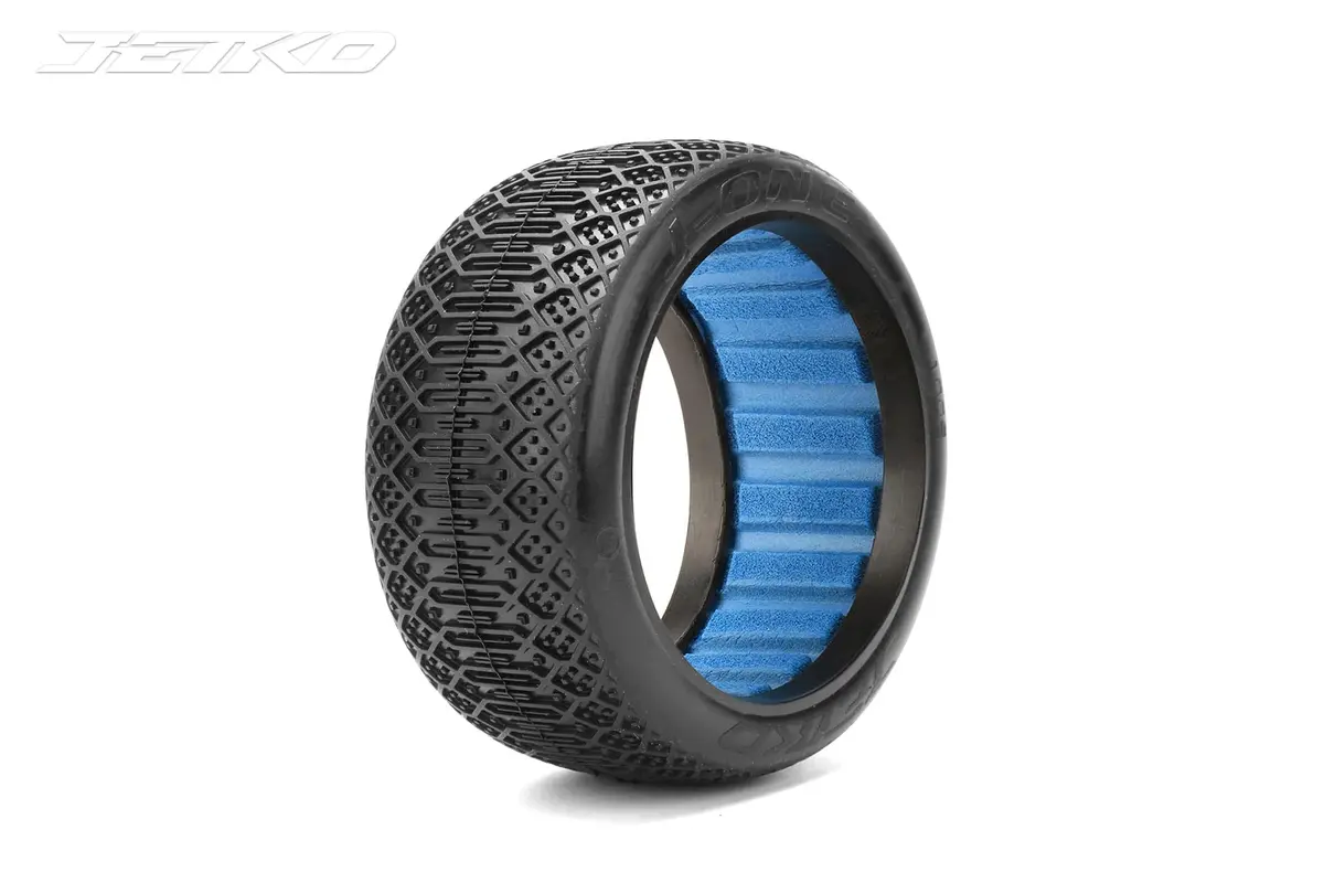 Jetko J-One 1/8 Truggy Tire W/ Insert (2Pc) 1