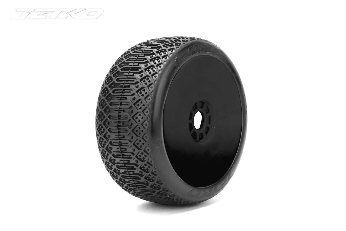 Jetko J-One 1/8 Buggy Pre-Glued Tires (Pair) 3
