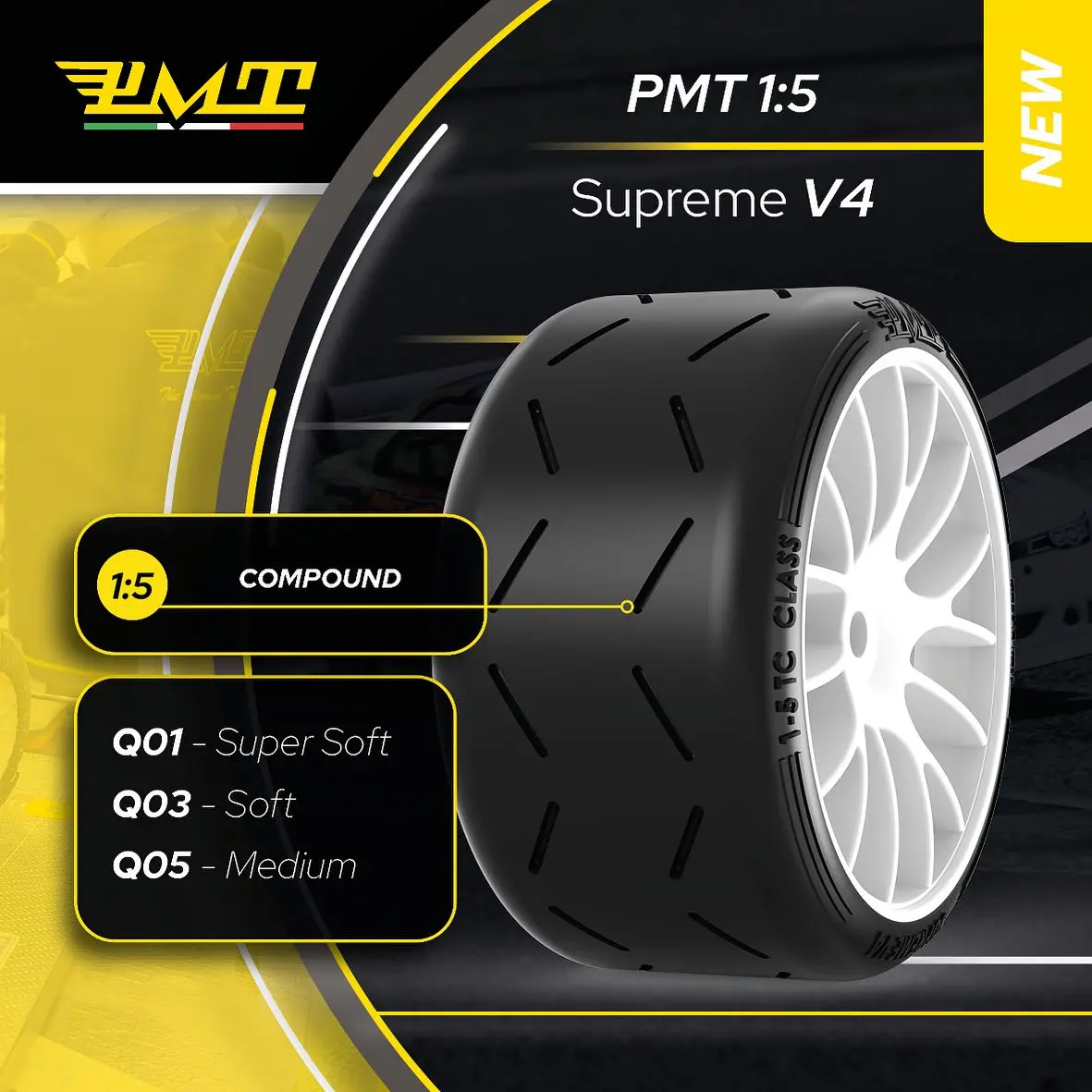 Pmt 1/5 Tc "Supreme" Tyres (V4) 1