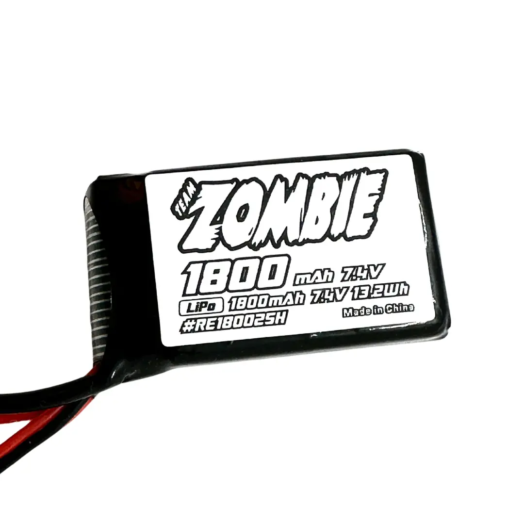 Zombie 1800Mah 7.4V Receiver Hump Pack Li-Po 1