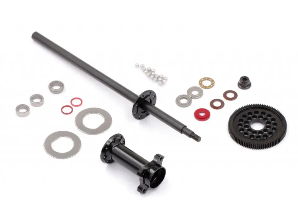 Roche - Rapide P10w Ball Differential Set, Lightweight Steel Axle, Black (430046) 1