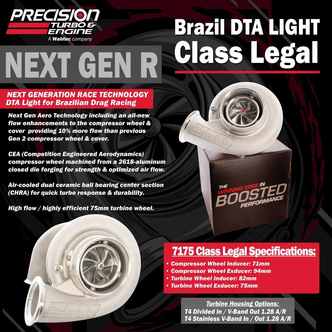 Precision Turbo And Engine - Sportsman Next Gen R 7175 Cea - Brazil Dta Light Race Turbocharger 2