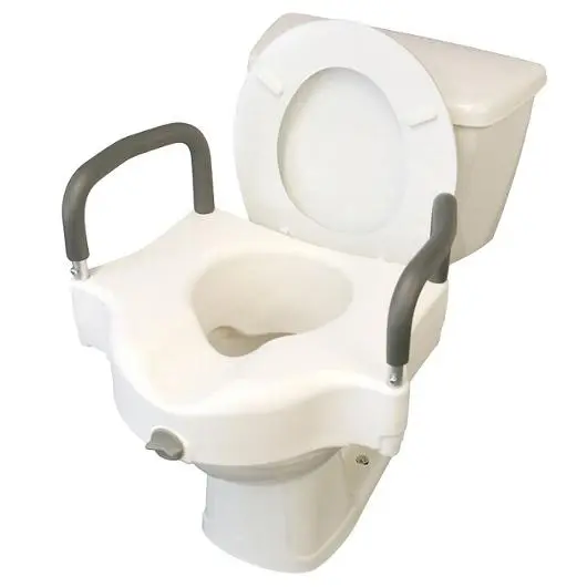 Elevated Locking Toilet Seat 1