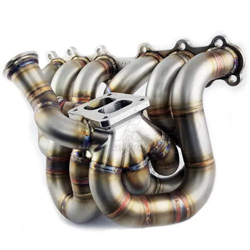 Phr - Powerhouse Racing S45 Equal Length Billet Collector Turbo Manifold For 2Jz-Gte 1