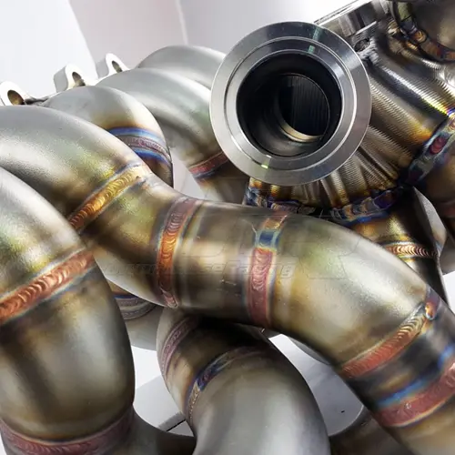 Phr - Powerhouse Racing S45 Equal Length Billet Collector Turbo Manifold For 2Jz-Gte 4