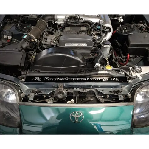 Phr - Powerhouse Racing Radiator Show Plate For 1993-1998 Toyota Supra 2Jz 2