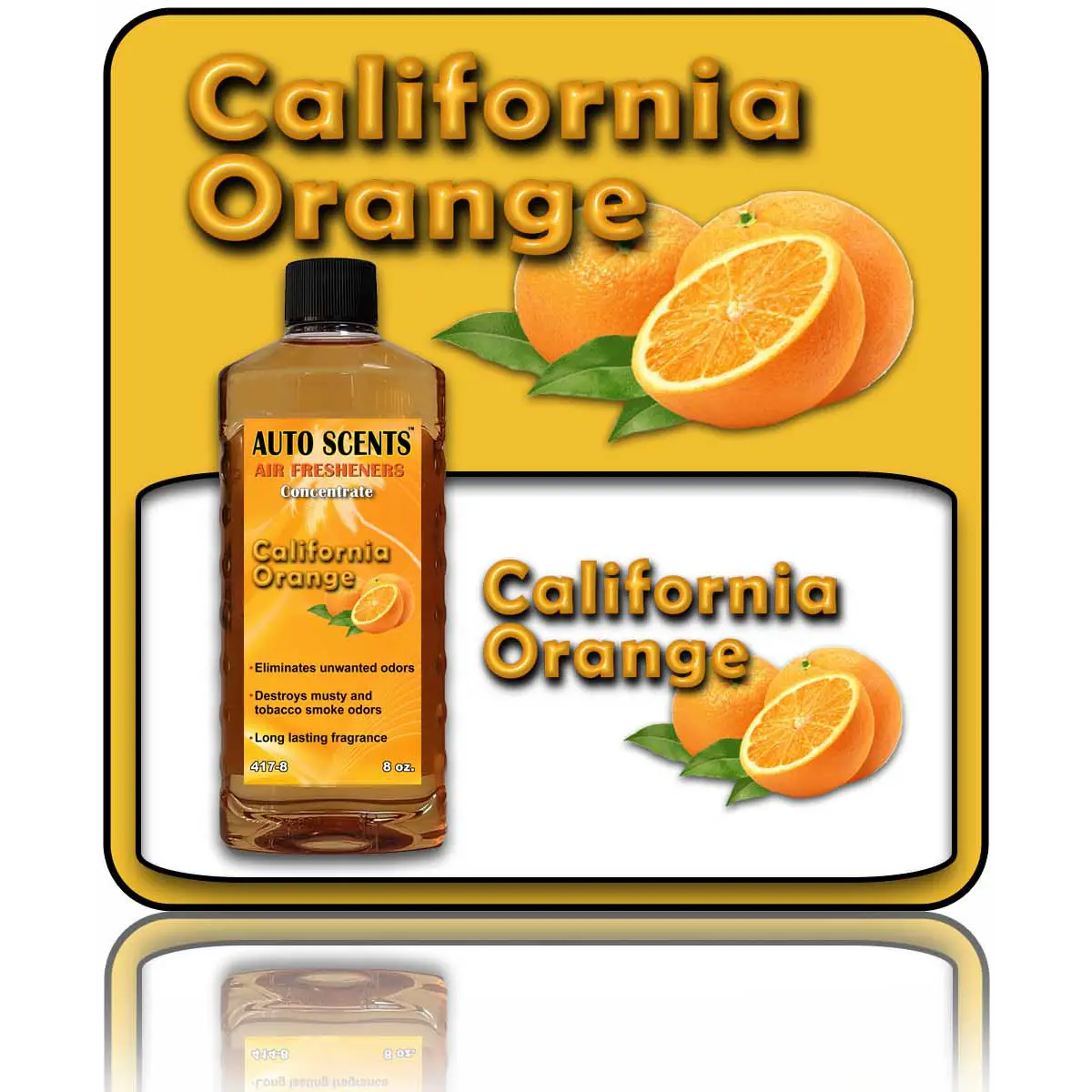 Autoscent California Orange Air Freshener Concentrate 8Oz 1