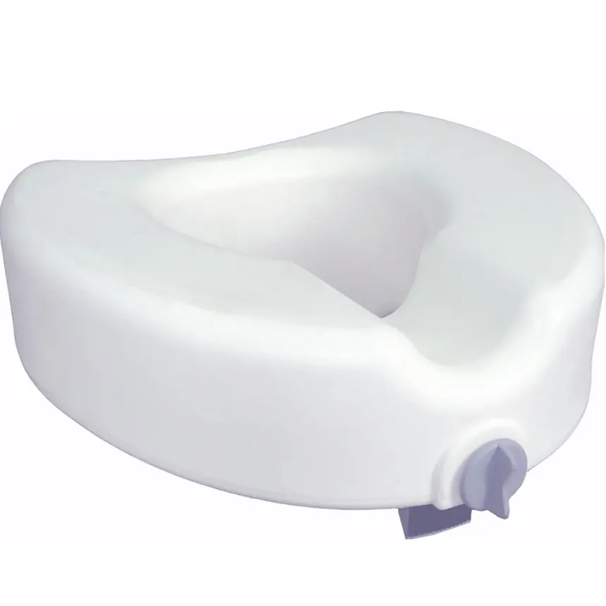 Locking Raised Toilet Seat, 4.5" 1