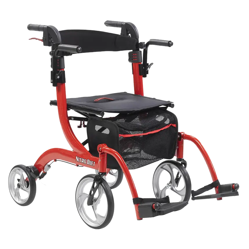 Nitro Duet Rollator And Transport Chair 1