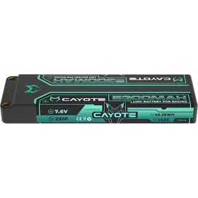 Cayote Racing Lipo Battery, 145C, 5300Mah, 7.6V, 40.28Wh 1