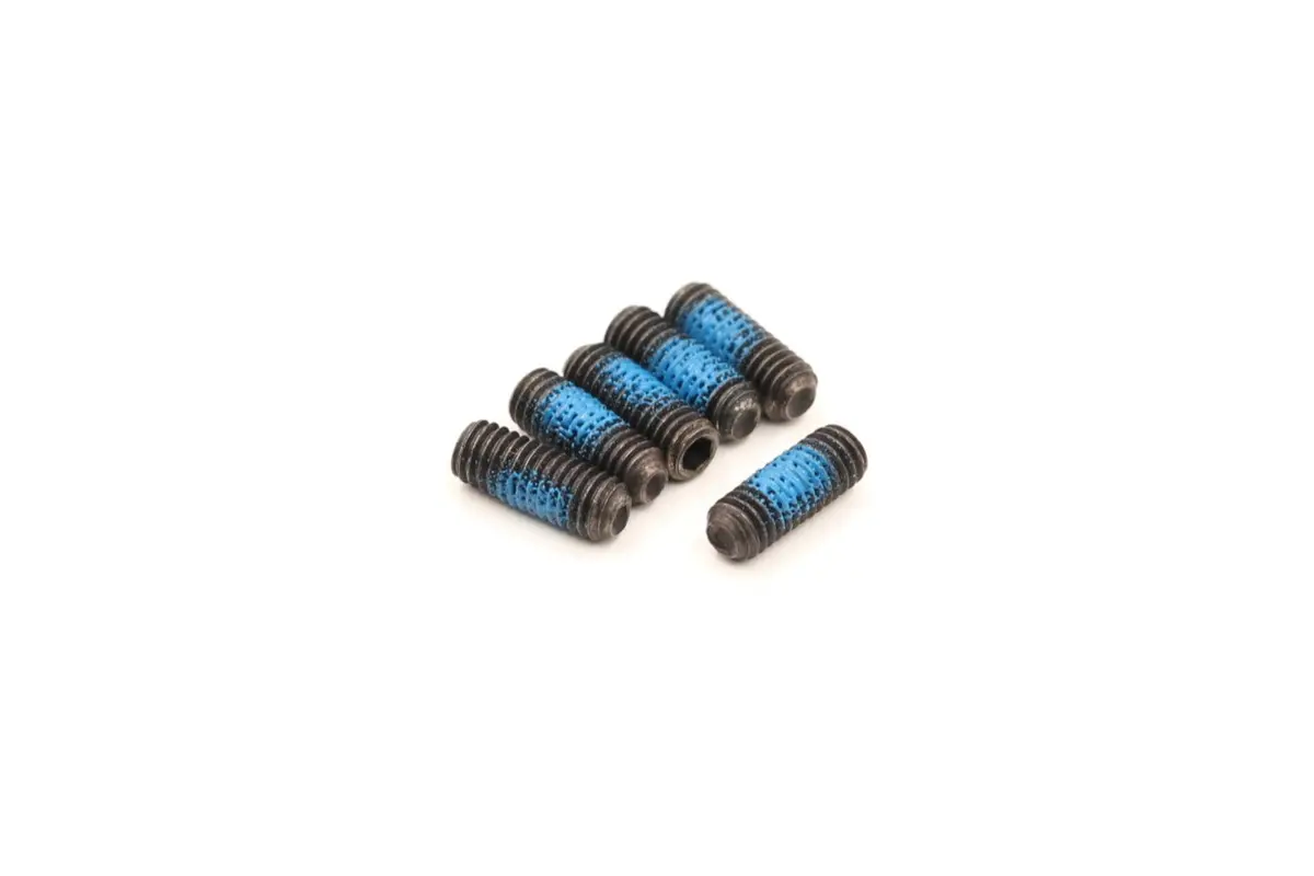M3x8mm Set Screw With Thread Locker, 6 Pcs 1